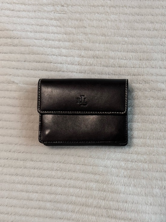 Ralph Lauren Handbags - Classic black leather Ralph Lauren wallet